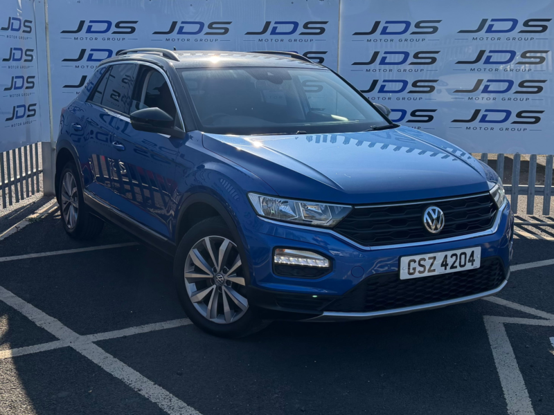 2018 Volkswagen T-Roc 1.0 Tsi Design SUV 5dr Petrol Manual Euro 6 (s/s) (115 Ps) in Blue — image 1