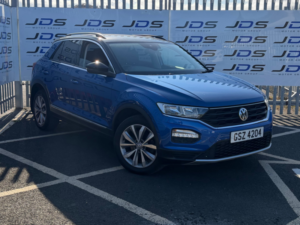 2018 Volkswagen T-Roc 1.0 Tsi Design SUV 5dr Petrol Manual Euro 6 (s/s) (115 Ps) in Blue — image 2