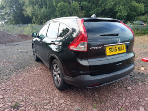 2015 Honda Cr-V 2.2 I-Dtec Ex in Black — image 2