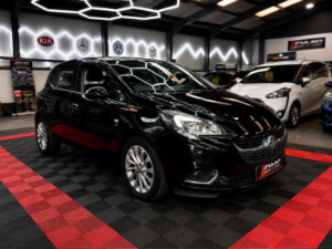 2017 Vauxhall Corsa 1.4 I Ecoflex Se in Black — image 3