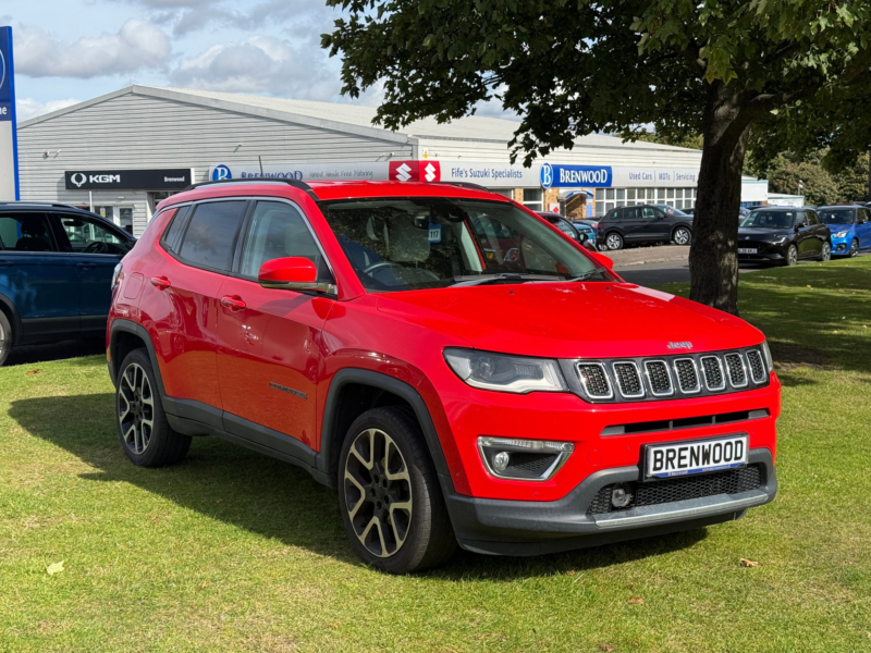 2019 Jeep Compass 1.4t Multiairii Limited SUV 5dr Petrol Manual Euro 6 (s/s) (140 Ps) in Red — image 1