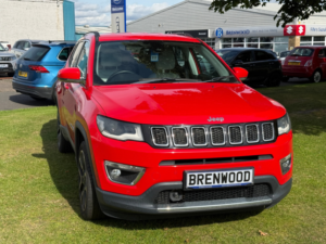 2019 Jeep Compass 1.4t Multiairii Limited SUV 5dr Petrol Manual Euro 6 (s/s) (140 Ps) in Red — image 2
