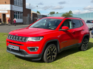 2019 Jeep Compass 1.4t Multiairii Limited SUV 5dr Petrol Manual Euro 6 (s/s) (140 Ps) in Red — image 4