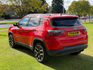 2019 Jeep Compass 1.4t Multiairii Limited SUV 5dr Petrol Manual Euro 6 (s/s) (140 Ps) in Red — image 5