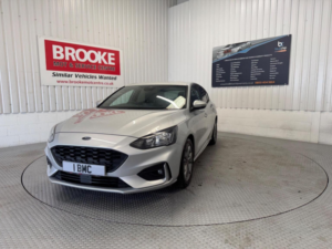 2019 Ford Focus 1.0t Ecoboost St-Line Euro 6 (s/s) 5dr in Silver — image 3