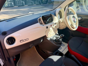 2016 Fiat 500 1.2 Pop Euro 6 (s/s) 3dr in White — image 5