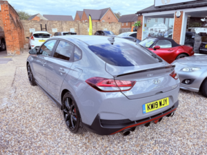 2019 Hyundai I30 2.0 I30 Fastback N 275ps 2.0 T-Gdi My19 in Grey — image 4