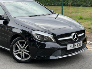 2018 Mercedes-Benz A Class 1.6 A200 Sport Edition 7g-Dct Euro 6 (s/s) 5dr in Black — image 3