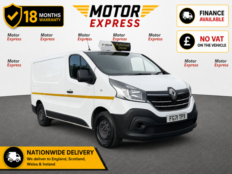 2021 Renault Trafic 2.0 Sl28 Energy Dci 120 Business+ My19 in White — image 1