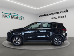 2021 Kia Sportage 1.6 Crdi Mhev 2 Euro 6 (s/s) 5dr in Black — image 3