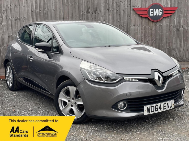 2014 Renault Clio 1.5 Dci Dynamique Medianav Edc Euro 5 5dr in Grey — image 1