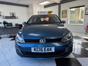 2015 Volkswagen Golf 1.4 Tsi Bluemotion Tech Match DSG Euro 6 (s/s) 5dr in Blue — image 2