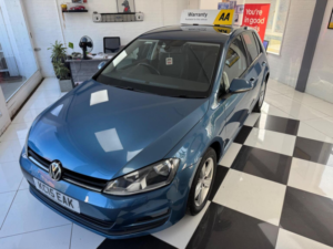 2015 Volkswagen Golf 1.4 Tsi Bluemotion Tech Match DSG Euro 6 (s/s) 5dr in Blue — image 6