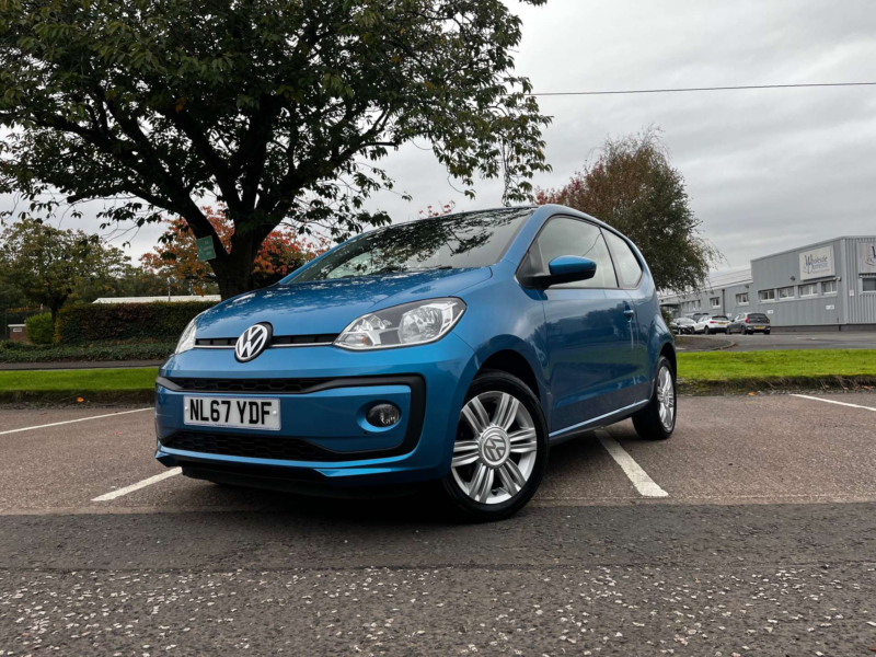 2017 Volkswagen Up! 1.0 High Up! Bluemotion Technology Auto 3dr in Blue — image 1
