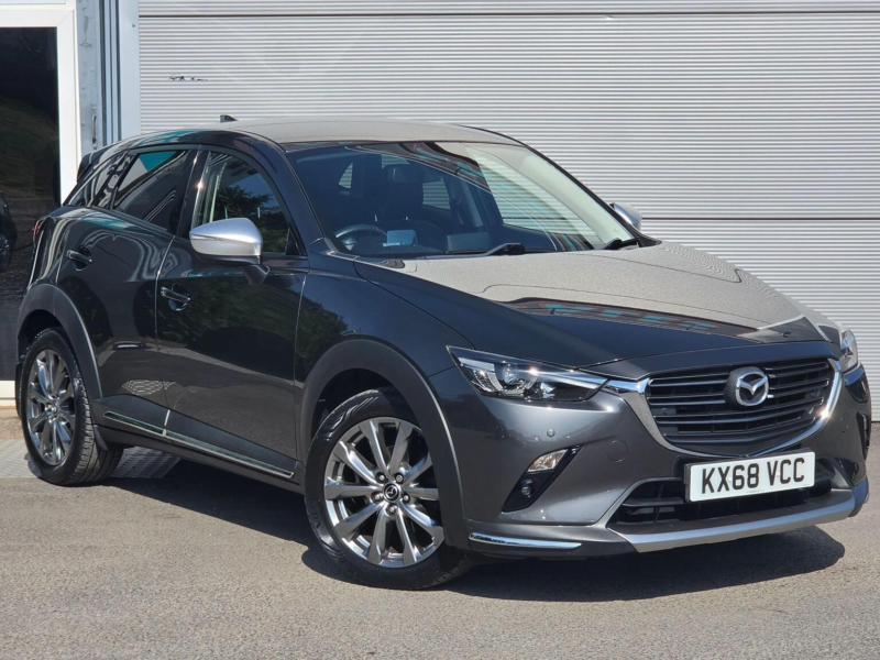 2018 Mazda Cx-3 2.0 Skyactiv-G Sport Nav+ 4WD Euro 6 (s/s) 5dr in Grey — image 1