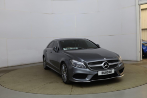 2016 Mercedes-Benz Cls 3.0 Cls350d V6 Amg Line (premium Plus) Coupe G-Tronic+ Euro 6 (s/s) 4dr in Grey — image 3