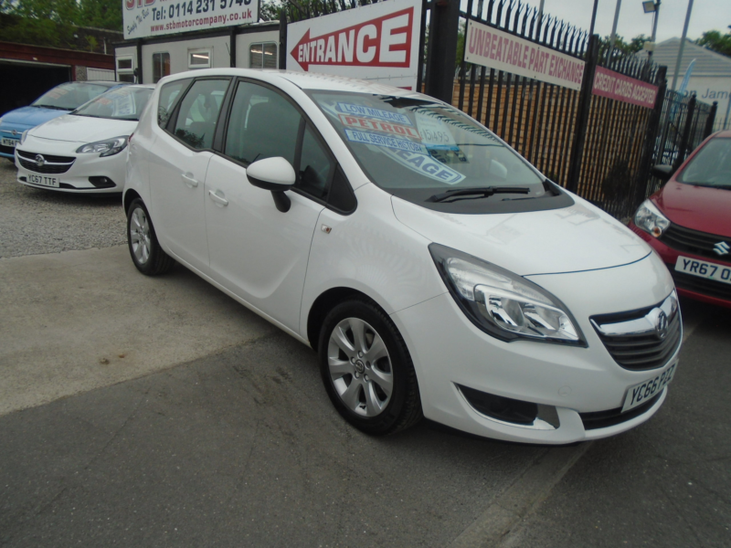 2016 Vauxhall Meriva 1.4i Life MPV 5dr Petrol Manual Euro 6 (100 Ps) in White — image 1