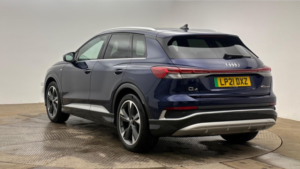 2021 Audi Q4 E-Tron 40 Launch Edition SUV 5dr Electric Auto 82kwh (204 Ps) in Blue — image 3
