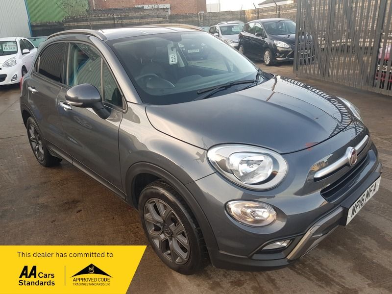 2016 Fiat 500x 1.6l Cross Multijet SUV 5dr Diesel Manual Euro 6 (118 Bhp) in Grey — image 1