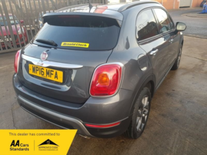 2016 Fiat 500x 1.6l Cross Multijet SUV 5dr Diesel Manual Euro 6 (118 Bhp) in Grey — image 3