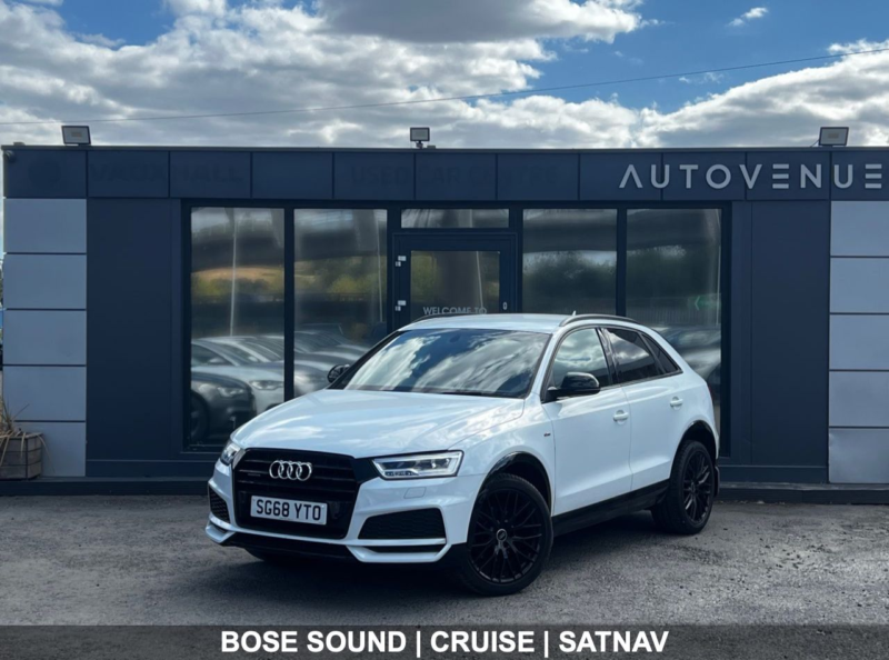 2018 Audi Q3 2.0 Tdi Black Edition SUV 5dr Diesel Manual Quattro Euro 6 (s/s) (150 Ps) in White — image 1