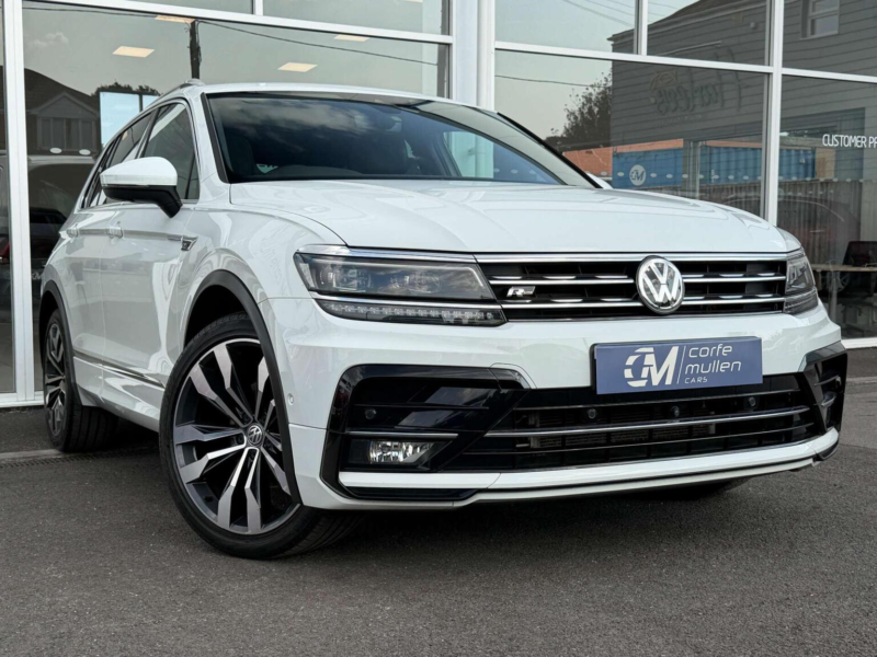 2020 Volkswagen Tiguan 2.0 Tdi R-Line Tech DSG 4motion Euro 6 (s/s) 5dr in White — image 1