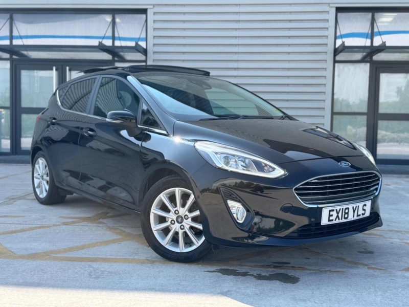 2018 Ford Fiesta 1.0t Ecoboost Titanium X Euro 6 (s/s) 5dr in Black — image 1
