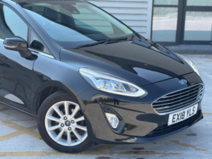 2018 Ford Fiesta 1.0t Ecoboost Titanium X Euro 6 (s/s) 5dr in Black — image 2