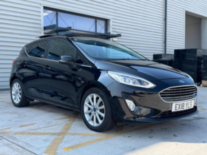 2018 Ford Fiesta 1.0t Ecoboost Titanium X Euro 6 (s/s) 5dr in Black — image 5
