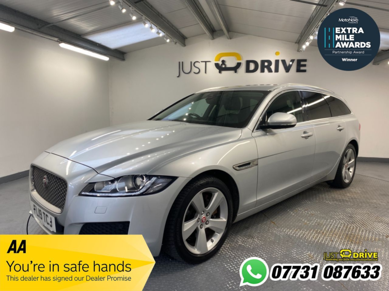 2019 Jaguar Xf 2.0i Portfolio Gpf Sportbrake 5dr Petrol Auto Euro 6 (s/s) (250 Ps) in Silver — image 1