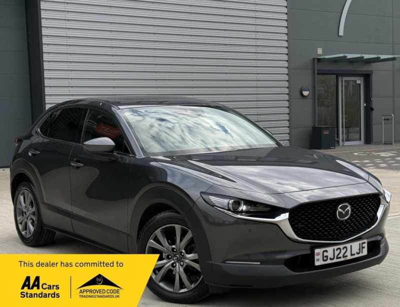 2022 Mazda Cx-30 2.0 E-Skyactiv X Mhev Gt Sport Euro 6 (s/s) 5dr in Grey — image 1