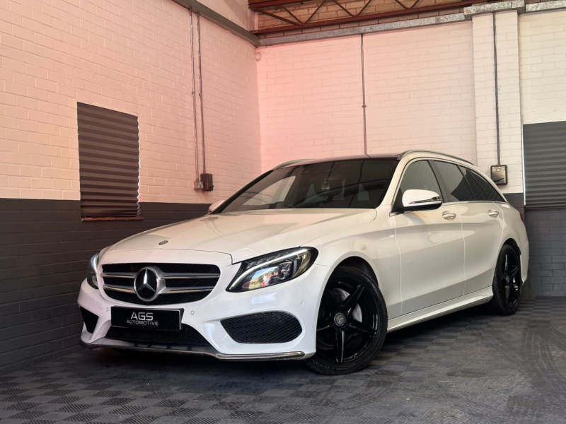 2016 Mercedes-Benz C Class 2.1 C220d Amg Line (premium Plus) Estate 5dr Diesel 7g-Tronic+ Euro 6 (s/s) (170 Ps) in White — image 1