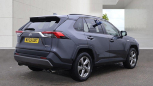 2019 Toyota Rav4 2.5 Vvt-H Design CVT 4WD Euro 6 (s/s) 5dr in Grey — image 6