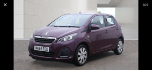 2014 Peugeot 108 1.0 Vti Active in Purple — image 2