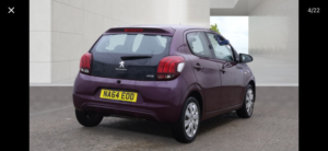 2014 Peugeot 108 1.0 Vti Active in Purple — image 4