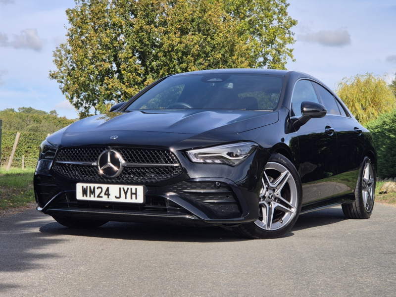 2024 Mercedes-Benz Cla 1.3 Cla180h Mhev Amg Line [executive] in Black — image 1