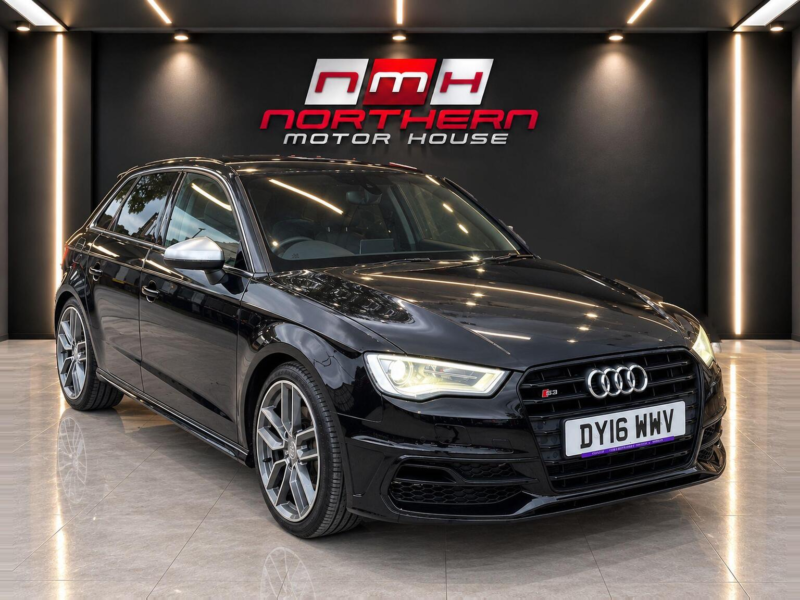 2016 Audi S3 2.0 Tfsi Sportback S Tronic Quattro Euro 6 (s/s) 5dr (nav) in Black — image 1