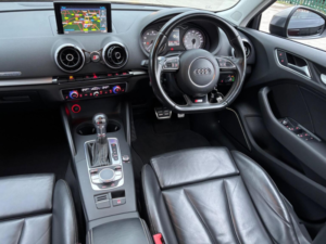 2016 Audi S3 2.0 Tfsi Sportback S Tronic Quattro Euro 6 (s/s) 5dr (nav) in Black — image 2