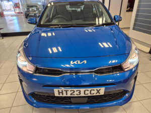 2023 Kia Rio 1.2 2 Hatchback 5dr Petrol Manual Euro 6 (s/s) (83 Bhp) in Blue — image 4