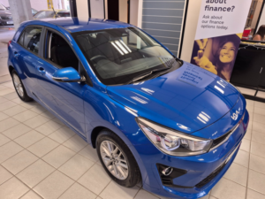 2023 Kia Rio 1.2 2 Hatchback 5dr Petrol Manual Euro 6 (s/s) (83 Bhp) in Blue — image 6