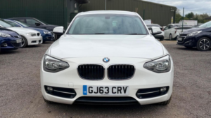 2013 BMW 1 Series 2.0 116d Sport Euro 5 (s/s) 5dr in White — image 2