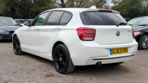 2013 BMW 1 Series 2.0 116d Sport Euro 5 (s/s) 5dr in White — image 4