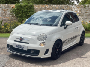 2012 Abarth 500 1.4 T-Jet Euro 5 3dr in White — image 2