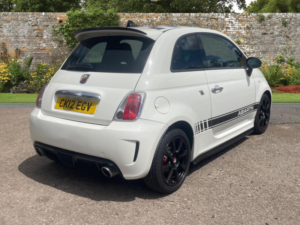 2012 Abarth 500 1.4 T-Jet Euro 5 3dr in White — image 4