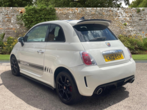 2012 Abarth 500 1.4 T-Jet Euro 5 3dr in White — image 5