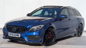2016 Mercedes-Benz C Class 2.0 C200 Amg Line (premium Plus) 7g-Tronic+ Euro 6 (s/s) 5dr in Blue — image 3
