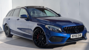 2016 Mercedes-Benz C Class 2.0 C200 Amg Line (premium Plus) 7g-Tronic+ Euro 6 (s/s) 5dr in Blue — image 5