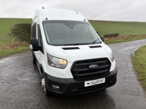 2023 Ford Transit 2.0 Transit Trend Minibus 460 L4 2.0l Ecoblue 130ps Rwd 6 Speed Manual in White — image 3