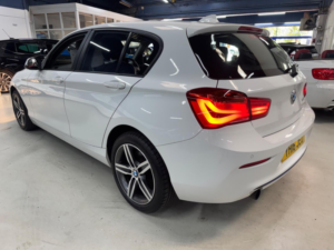 2016 BMW 1 Series 1.5 118i Sport Euro 6 (s/s) 5dr in White — image 6