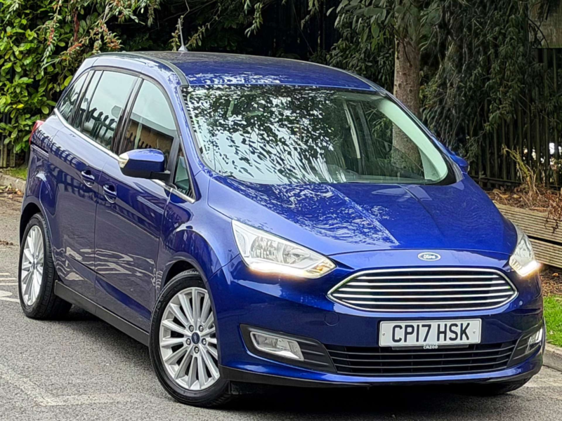 2017 Ford Grand C-Max 1.5 Tdci Titanium MPV 5dr Diesel Manual Euro 6 (s/s) (120 Ps) in Blue — image 1